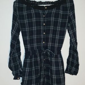 Rarely-Used Patterned Button Down